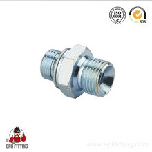 1bg Bsp Male 60 Degree Seat / Bsp Male O-Ring Stud End Hydraulic Fitting